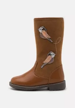 Высокие сапоги Friboo, коньяк