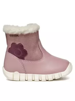 Высокие сапоги Geox B Iupidoo Girl B4658B 0BCBL C8AF8, розовый