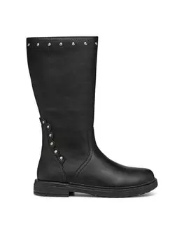Высокие сапоги Geox Eclair J469QD 000BC C9999 S, черный