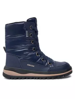Высокие сапоги Geox J Adelhide Girl B Ab J16EWA 0LVBC C4002 S, темно-синий