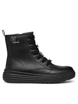 Высокие сапоги Geox J Phaolae Girl J46ETC 000BC C9999 S, черный