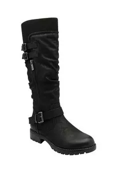 Высокие сапоги Lotus, черный