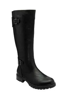 Высокие сапоги Lotus, черный