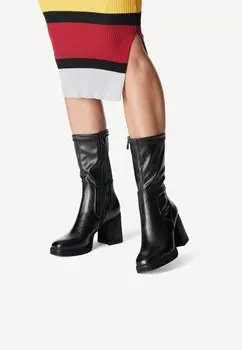 Высокие сапоги Marco Tozzi, черные