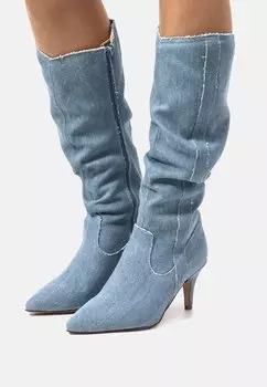 Высокие сапоги mtng, синие