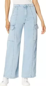 Высокие широкие брюки-карго Hudson Jeans, цвет Spring Indigo