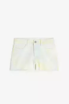 Высокие шорты свободного кроя H&M, желтый