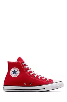 Высокие спортивные кроссовки Chuck All Star Converse, красный