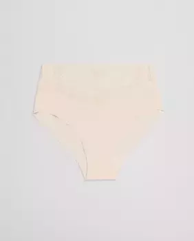 Высокие трусики Laser с кружевной отделкой Ysabel Mora, бежевый