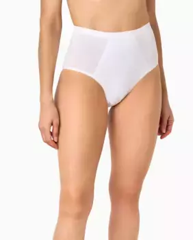 Высокие трусы из эластичного хлопка Promise, белый