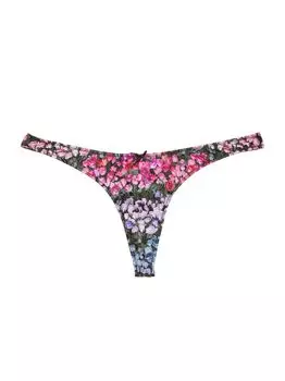 Высокие трусы Rose из джерси Fleur du Mal, роза