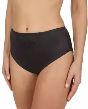 Высокие трусы с вышивкой Felina, черный