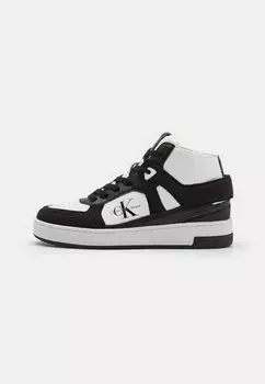 Высокие туфли Calvin Klein Jeans BASKET CUPSOLE, цвет black/bright white