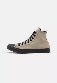 Высокие кроссовки Converse CHUCK TAYLOR ALL STAR WARM ESSENTIALS UNISEX, цвет beach stone/black