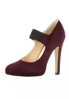 Высокие туфли Evita, бордо
