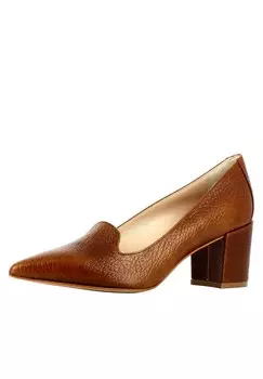 Высокие туфли Evita, коньяк