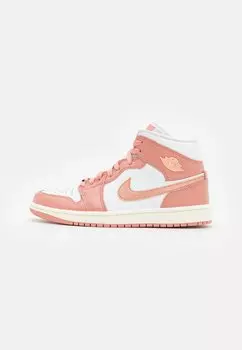 Высокие туфли Jordan AIR JORDAN 1 MID SE, цвет red stardust/metallic copper/white/sail
