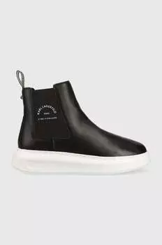 Высокие туфли Karl Lagerfeld, черный