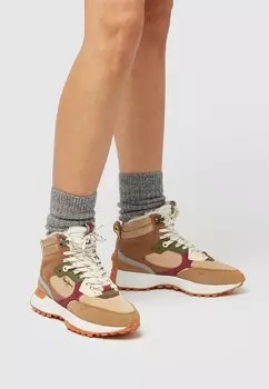 Высокие туфли Pepe Jeans LUCKY TRECK, цвет dirty pink