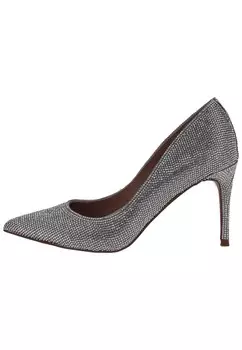 Высокие туфли Steve Madden, серебро