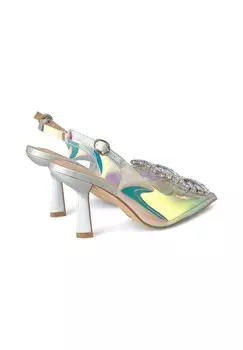 Высокие туфли TRANSPARENTE REFLEJO Alma en Pena, серебро