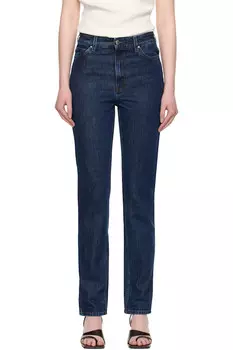 Высокие узкие джинсы Toteme, индиго