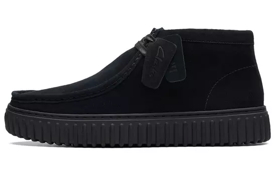 Высокие замшевые сапоги Torhill Clarks