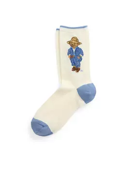 Высокие женские носки 455968666001 Polo Ralph Lauren, бежевый