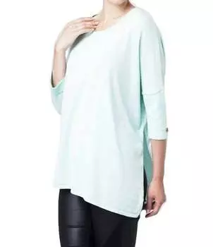 Высокий-низкий топ в ментоле ANGEL, цвет menthol