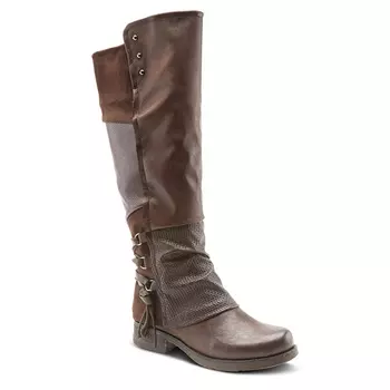 Высокий сапог до колена Maxie Patrizia, коричневый