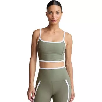 Высокий укороченный топ Spacedye new moves Beyond Yoga, мультиколор