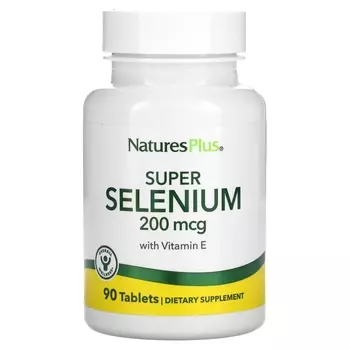Высокоэффективный Селен NaturesPlus, 90 таблеток