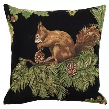 Высококачественная деревенская подушка GOBELIN в комплекте с сосновыми шишками 45 x 45 см Windschief Living