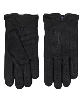 Высококачественные кожаные перчатки Howard London, черный