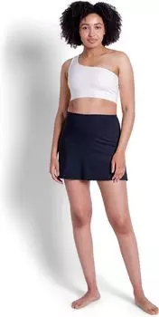 Высотная юбка girlfriend collective, черный