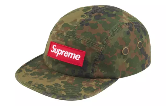 Кепка Supreme с логотипом, камуфляжный