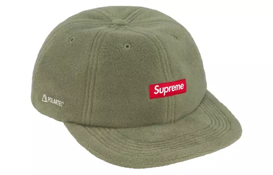 Кепка Supreme Polartec, зеленый