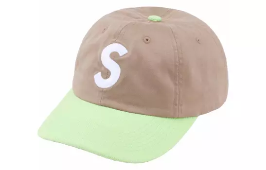 Кепка Supreme 2 Tone S Logo, бежевый