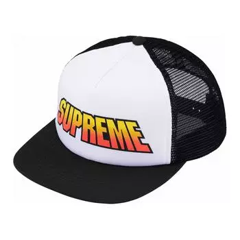 Кепка Supreme Gradient, черный / белый