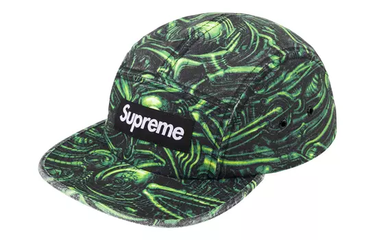 Кепка Supreme H.R. Giger, зеленый