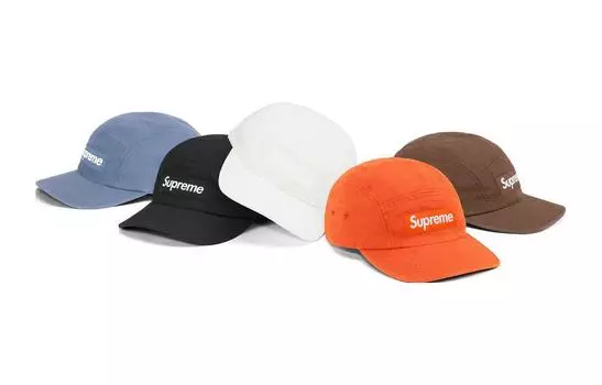 Кепка Supreme Baseball, черный / белый