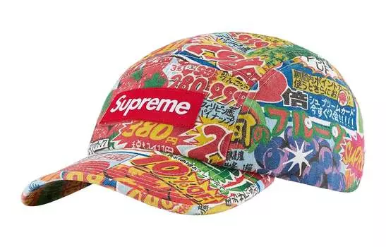 Высшая кепка унисекс Supreme, Multicolor