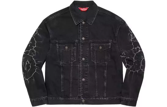 Куртка Supreme Shibori Denim, синий