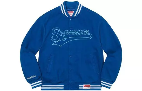 Куртка Supreme x Mitchell & Ness Doughboy, синий