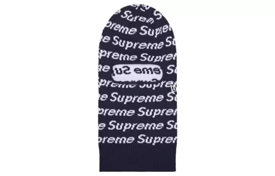 Шапка Supreme x New Era, темно-синий