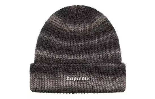Шапка Supreme Ombr Stripe, черный