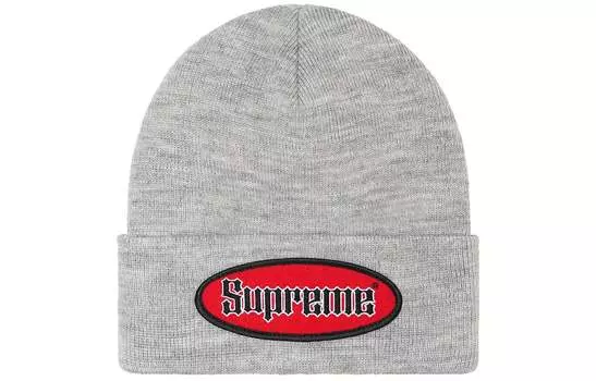 Шапка Supreme Oval Patch, черный