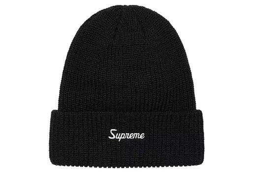 Шапка Supreme Loose Gauge с логотипом, синий