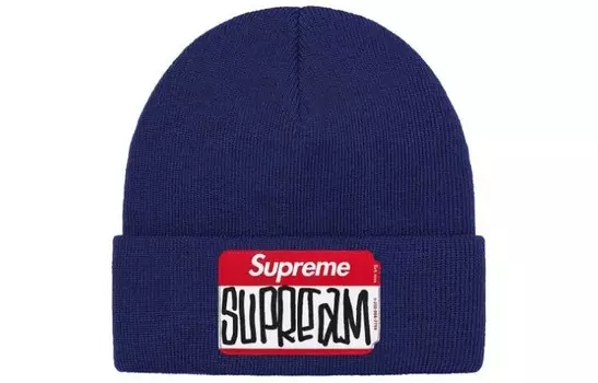 Высшая шапка-унисекс Supreme, Navy