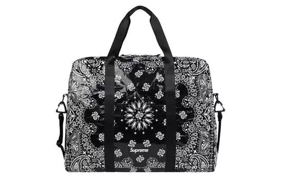 Сумка Supreme, красный / белый